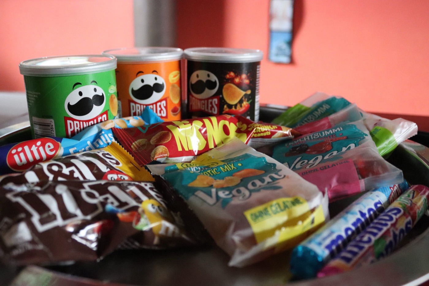 Süßigkeiten und Snacks